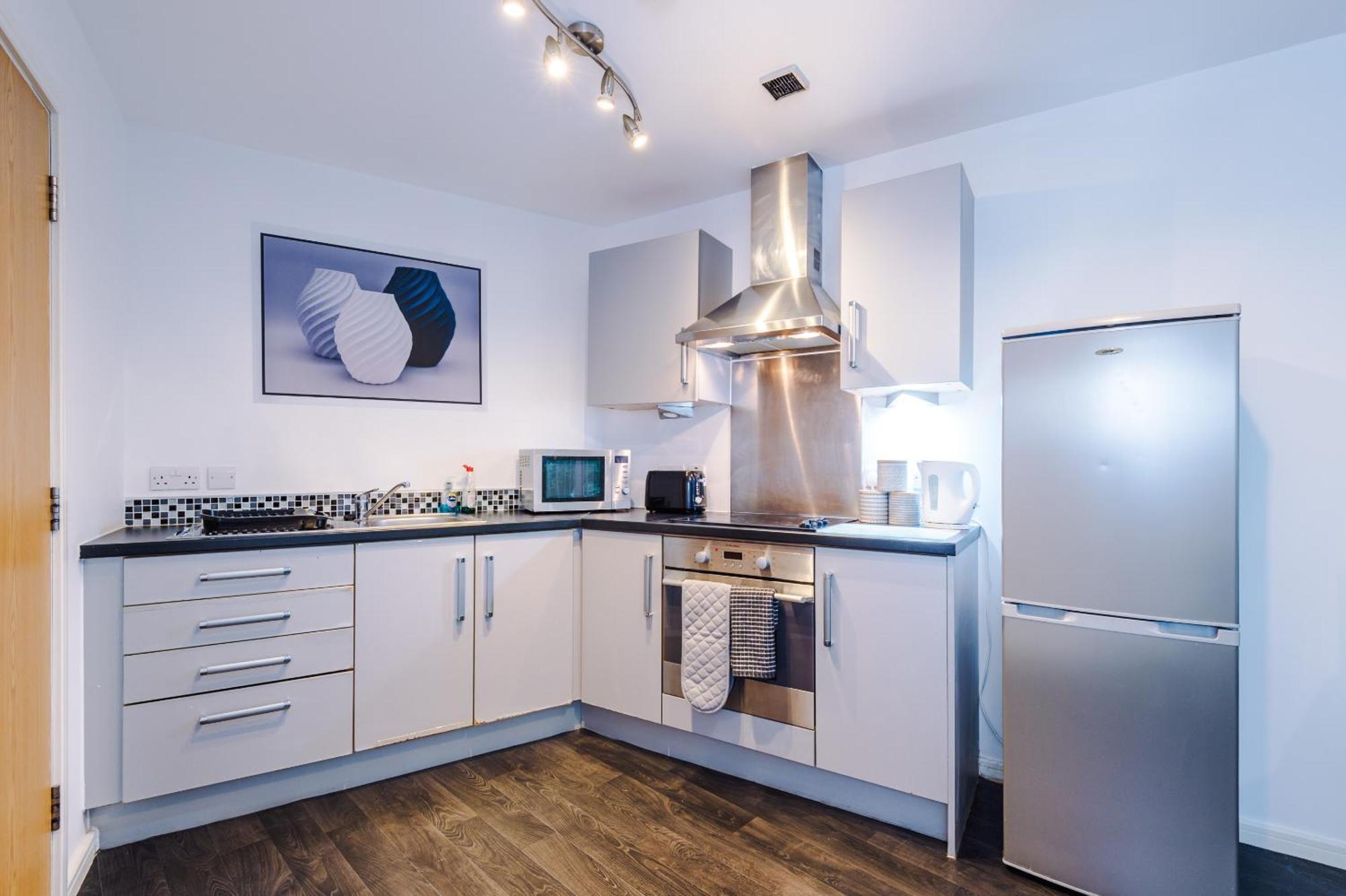 2 Bed Apartment With Balcony Private Parking Near Etihad Stadium, Coop Live Mánchester Exterior foto
